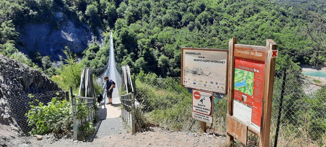 Le Gite Des Vagabonds Chichilianne Exterior foto